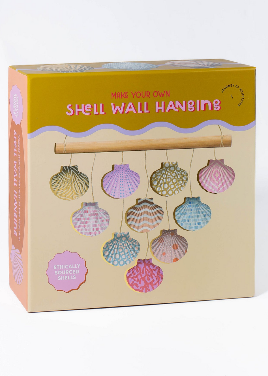 MAKE YOUR OWN SHELL WALL HANGING
