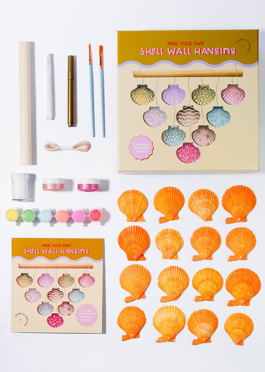 MAKE YOUR OWN SHELL WALL HANGING