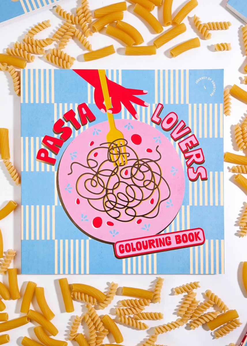 PASTA LOVERS - COLOURING BOOK