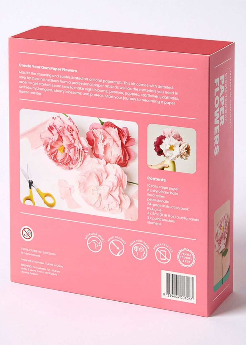 PAPER FLOWER MAKING KIT