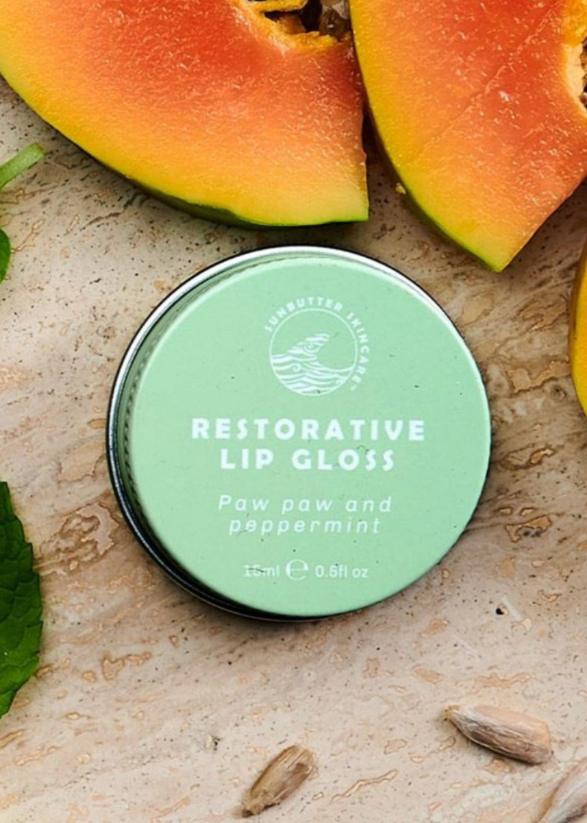 RESTORATIVE LIP GLOSS - PAW PAW AND PEPPERMINT