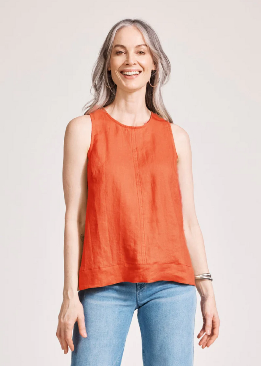 MIRAMAR TANK TOP - CORAL