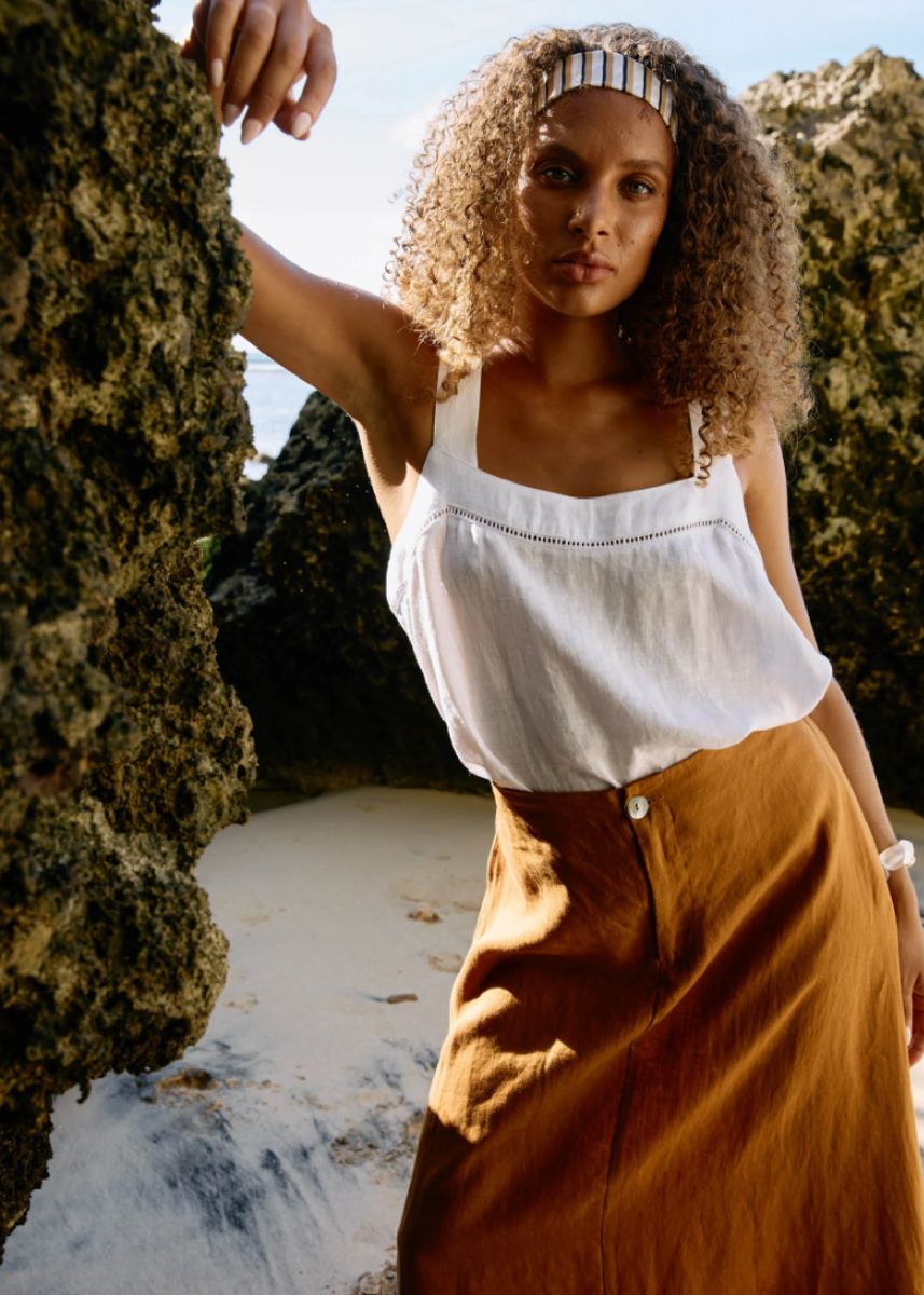 MIRAMAR TANK - WHITE