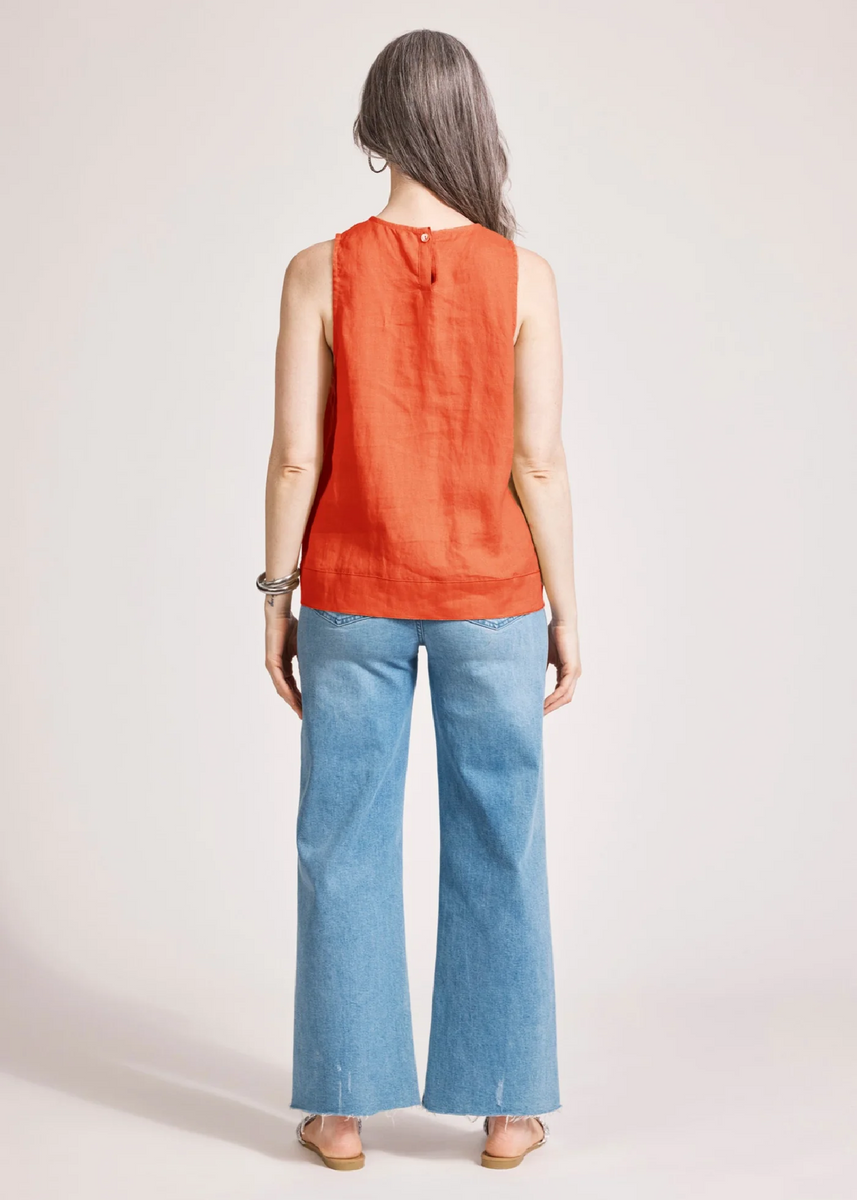 MIRAMAR TANK TOP - CORAL