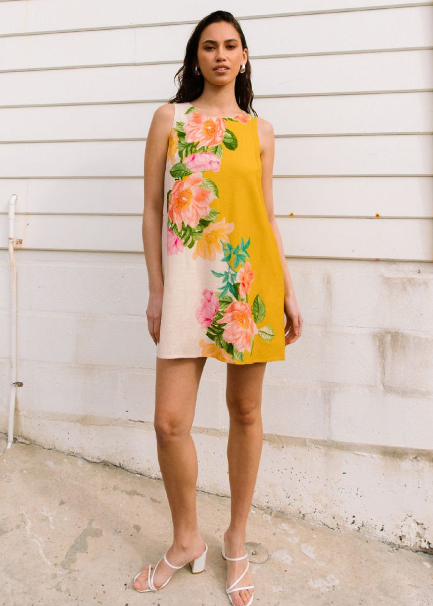 BOTANICAL BLISS MINI DRESS