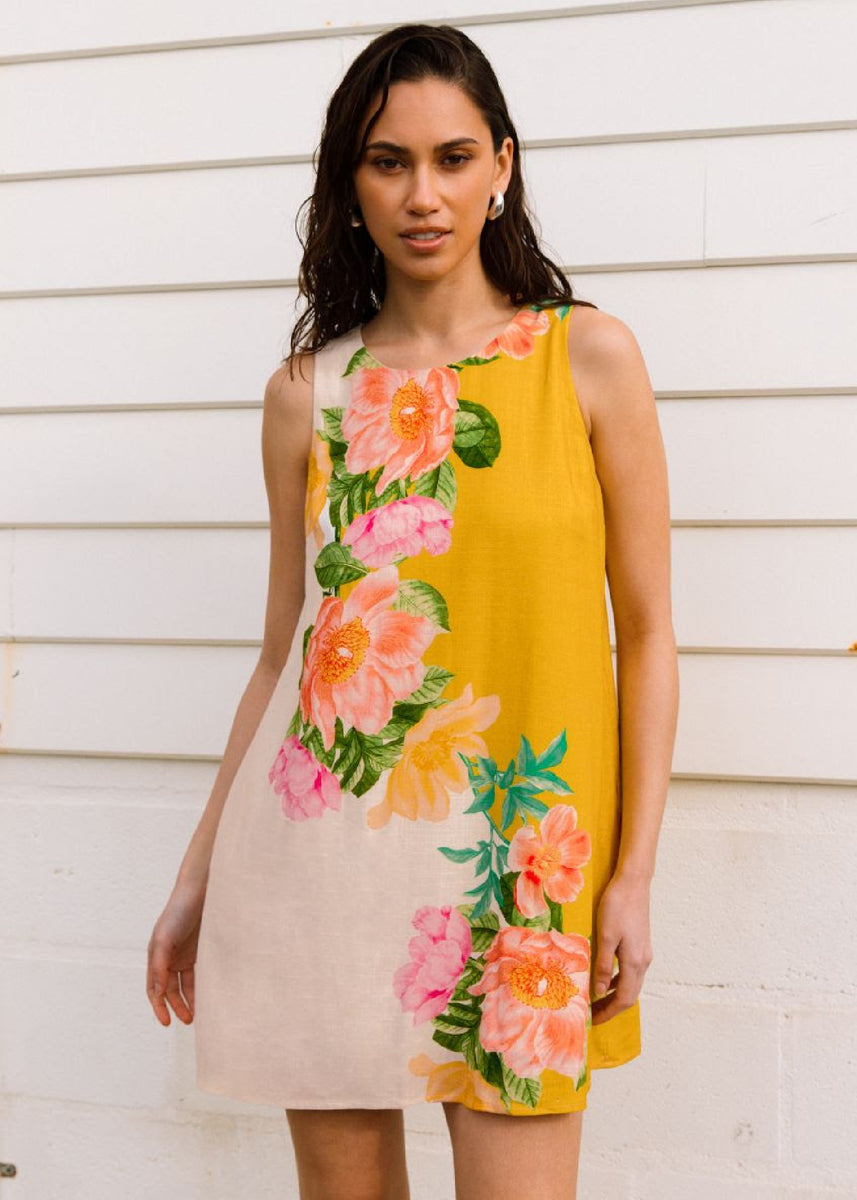 BOTANICAL BLISS MINI DRESS