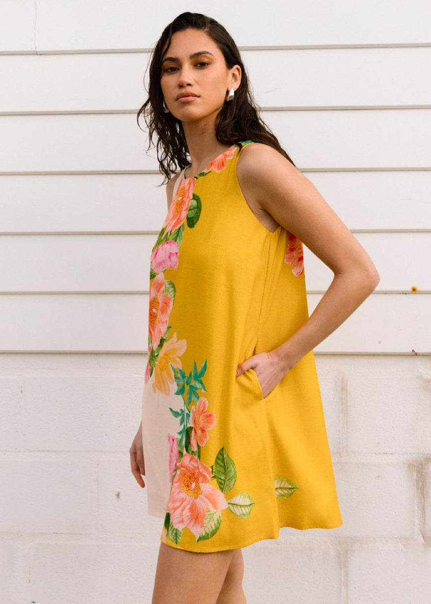 BOTANICAL BLISS MINI DRESS