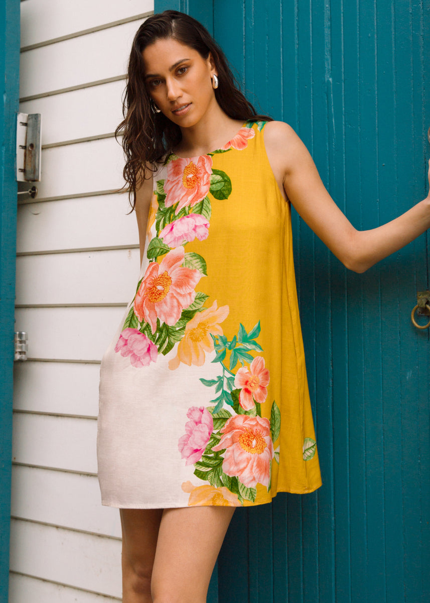 BOTANICAL BLISS MINI DRESS