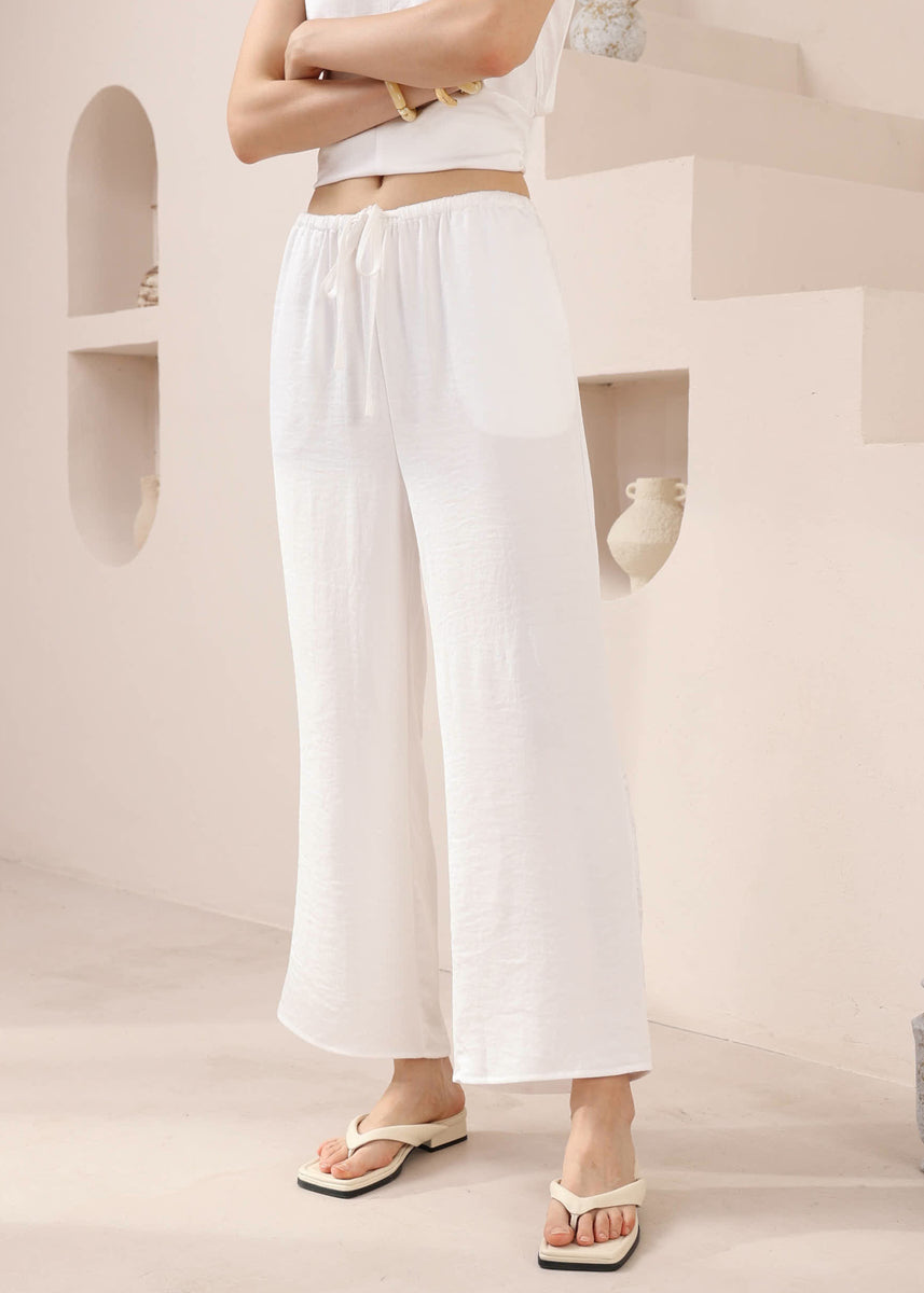 SEVDA PANTS - WHITE