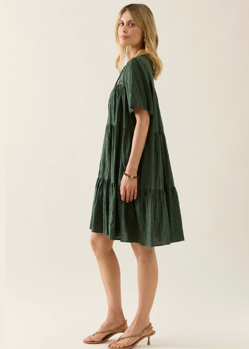 ESTHER MINI DRESS - MYRTLE