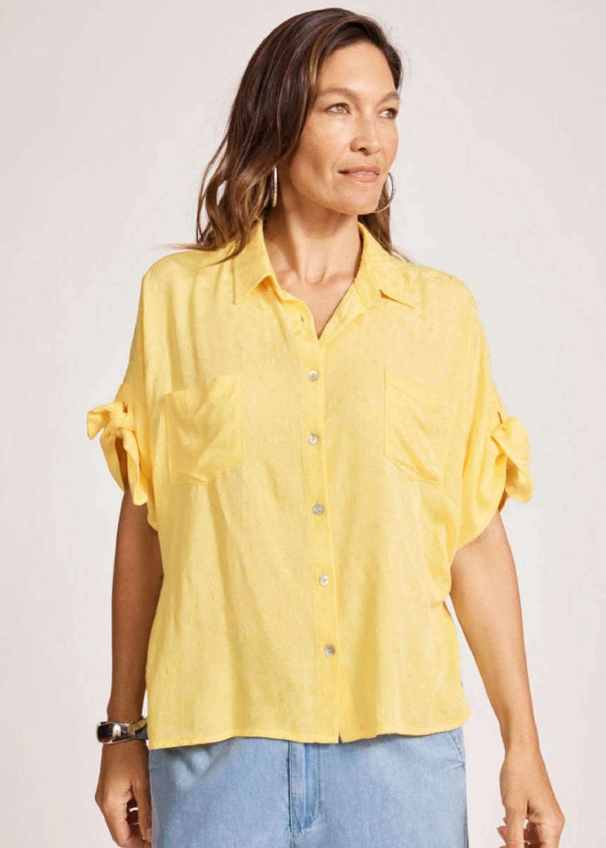 PARISIO TIE SHIRT - CITRINE