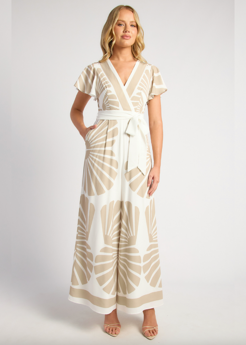 ASH JUMPSUIT - BEIGE