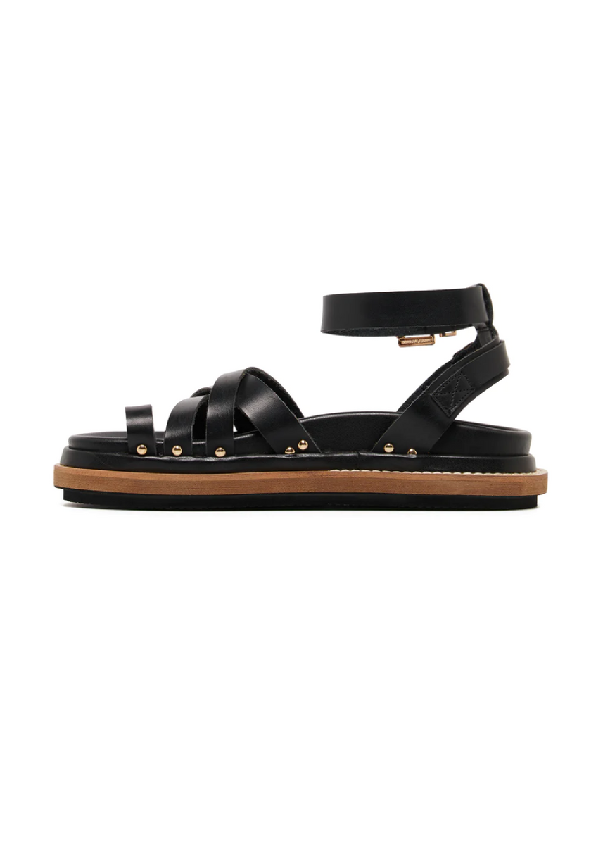 COCO SANDLE BLACK by Therapy Shoes