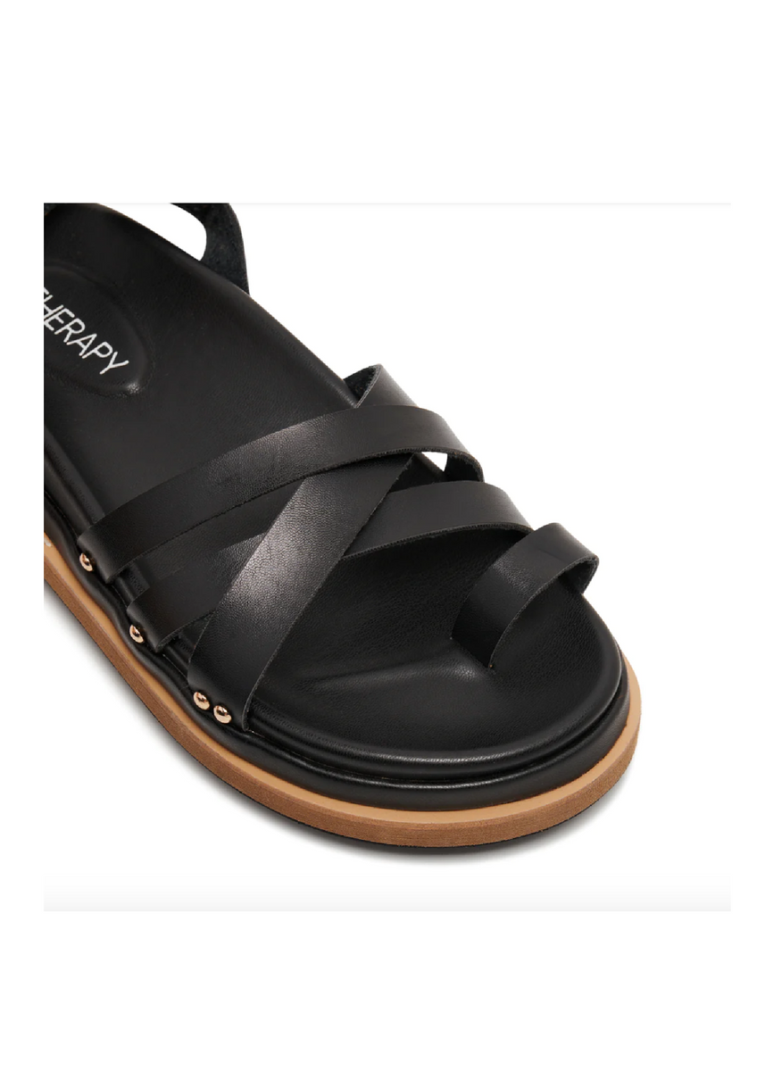 COCO SANDLE BLACK by Therapy Shoes