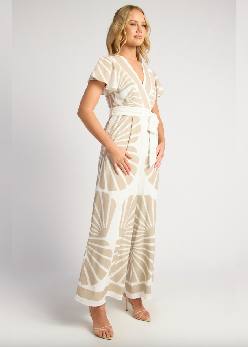 ASH JUMPSUIT - BEIGE