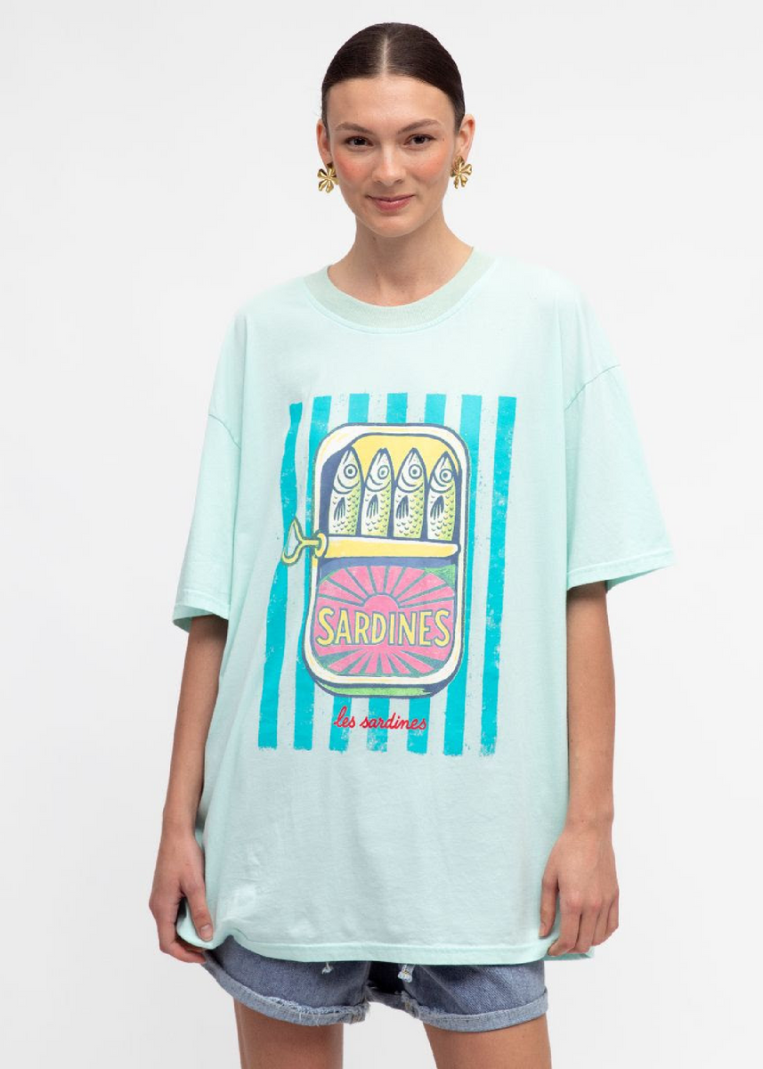 SARDINES BLUE TEE