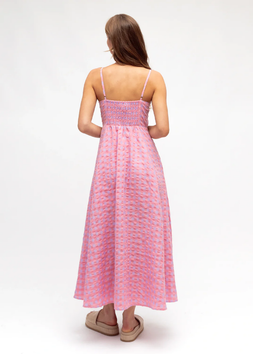 NESS GINGHAM DRESS