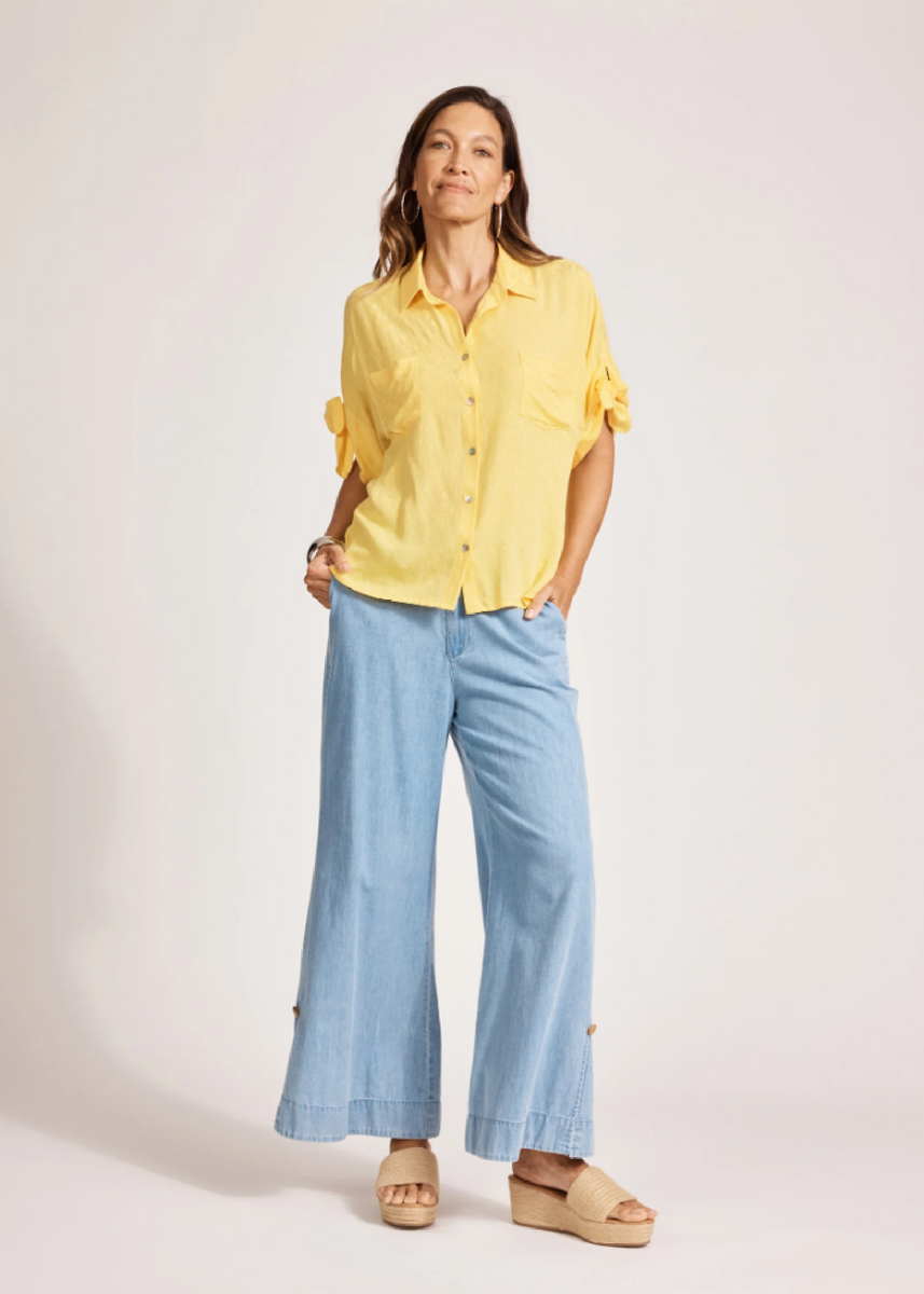PARISIO TIE SHIRT - CITRINE