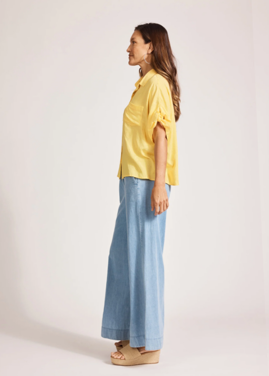 PARISIO TIE SHIRT - CITRINE