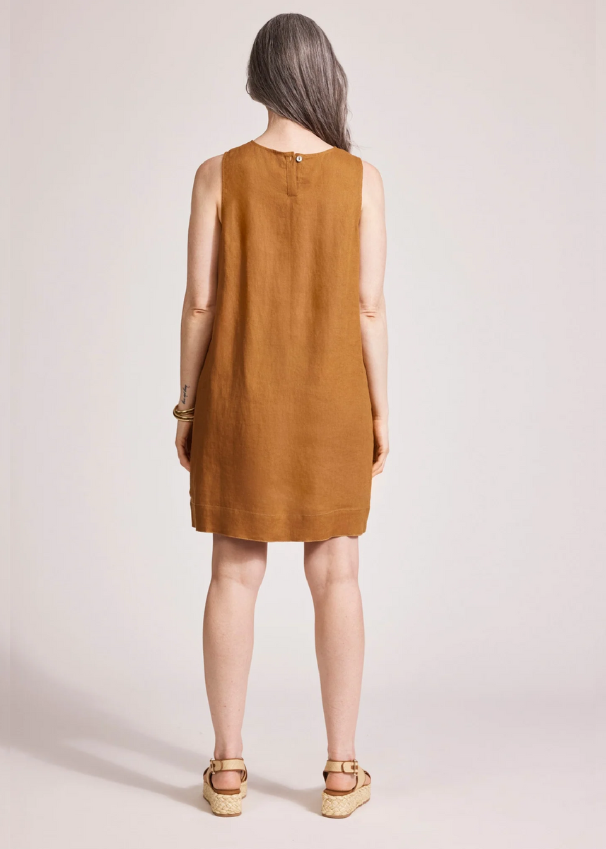 MIRAMAR TANK DRESS - CARAMEL