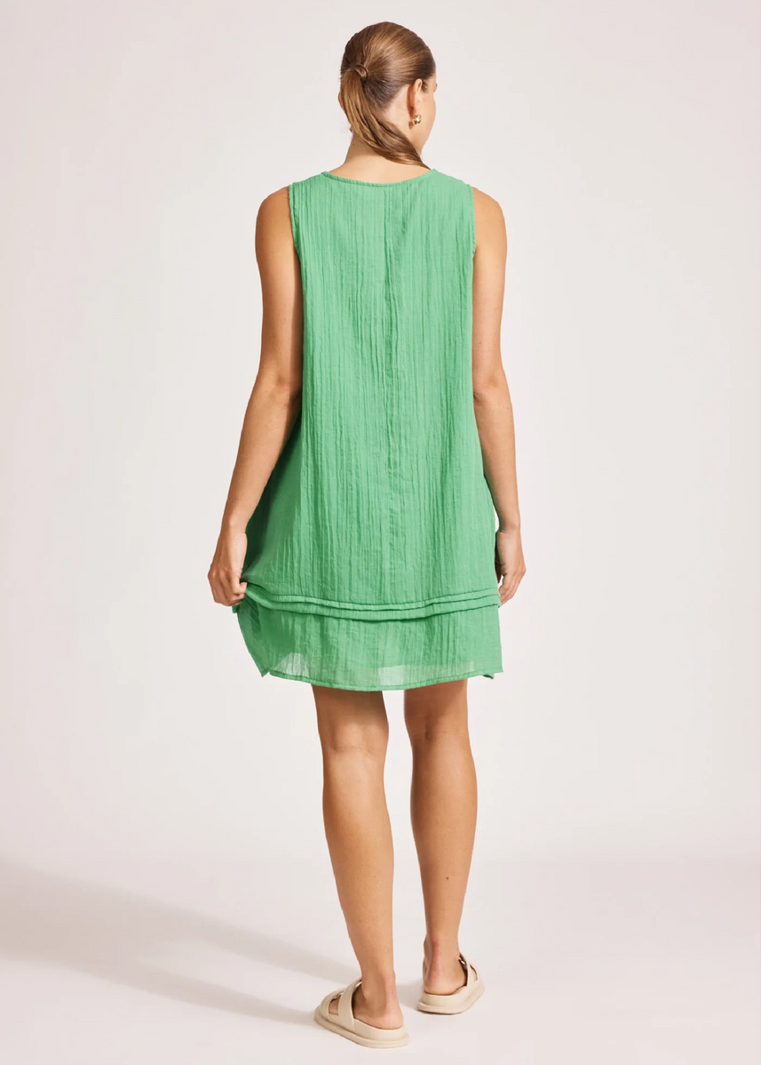ORSULA TANK DRESS - JADE