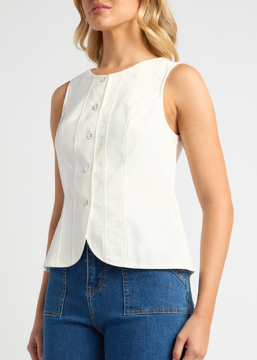 WIN VEST - WHITE