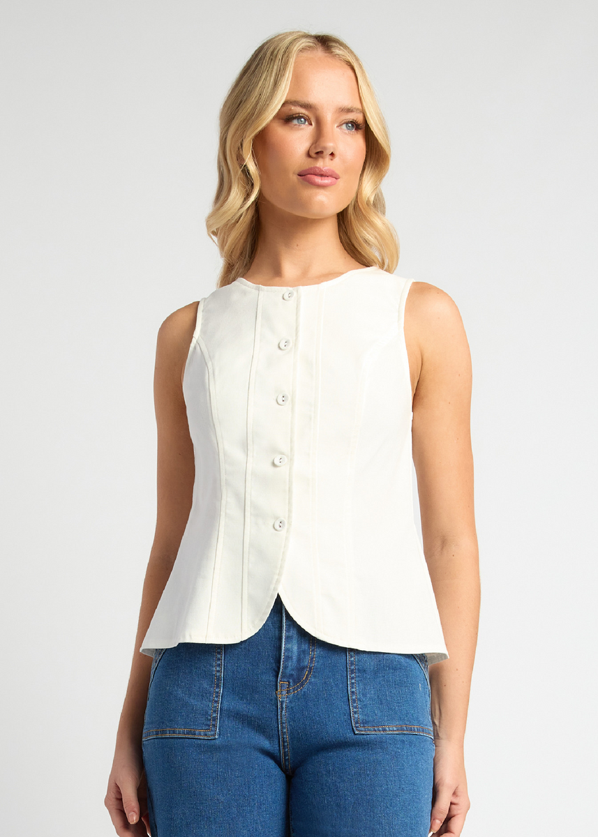 WIN VEST - WHITE