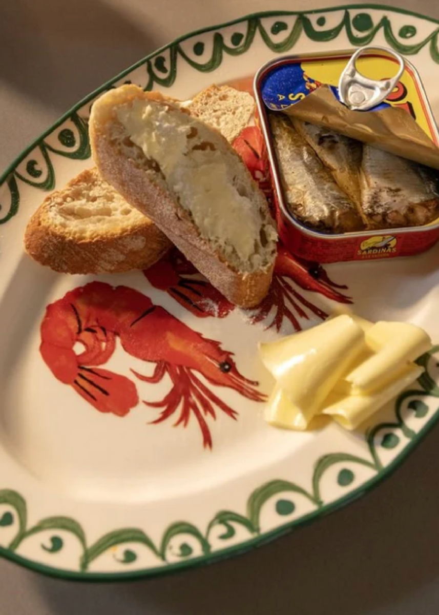 SHRIMP SERVING PLATE