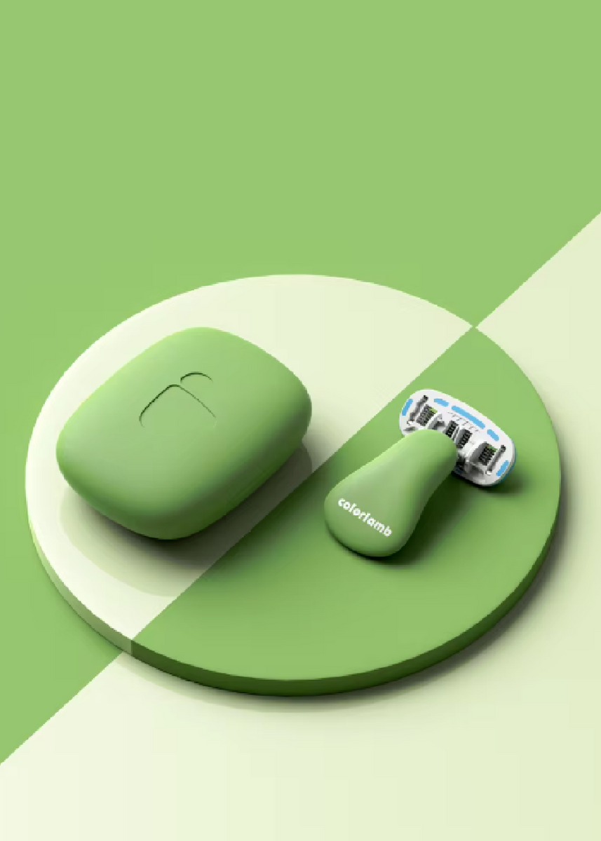 PORTABLE RAZOR - GREEN