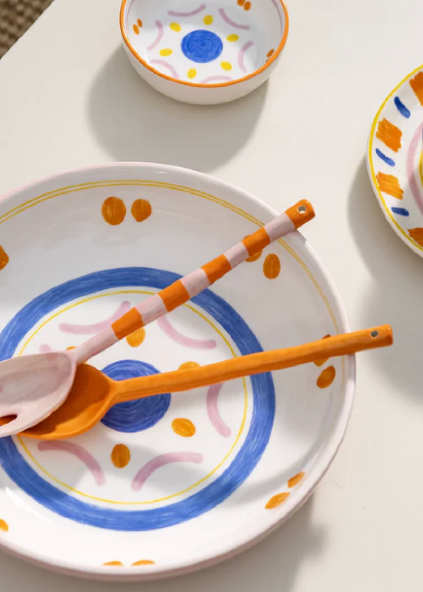 SALAD SERVER - BOAVISTA STRIPE