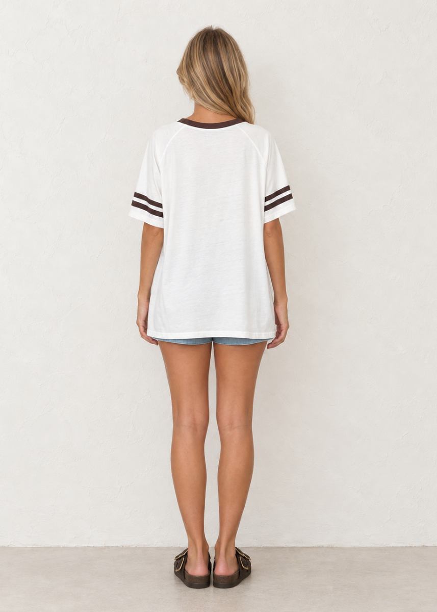 FOR THE LOVE OF VINO TEE - WHITE