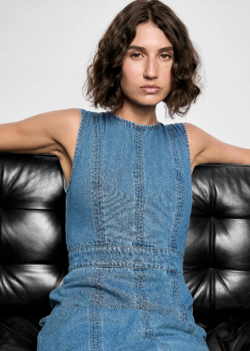 MAVERICK DENIM DRESS Court & Spark Boutique MAVERICK DENIM DRESS Court & Spark Boutique
