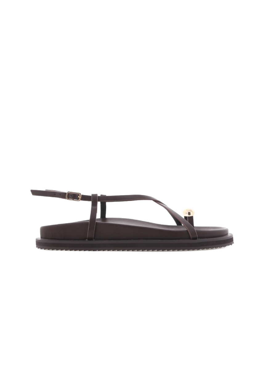 TAWNY SANDALS - CHOCOLATE