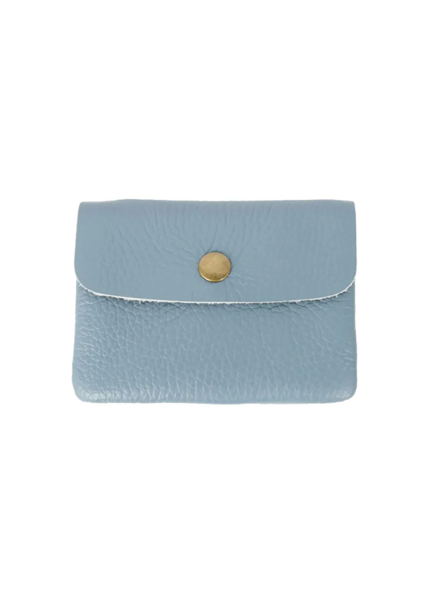 COIN PURSE - DUSTY BLUE