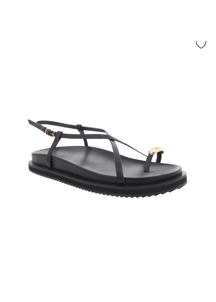 TAWNY SANDALS - BLACK