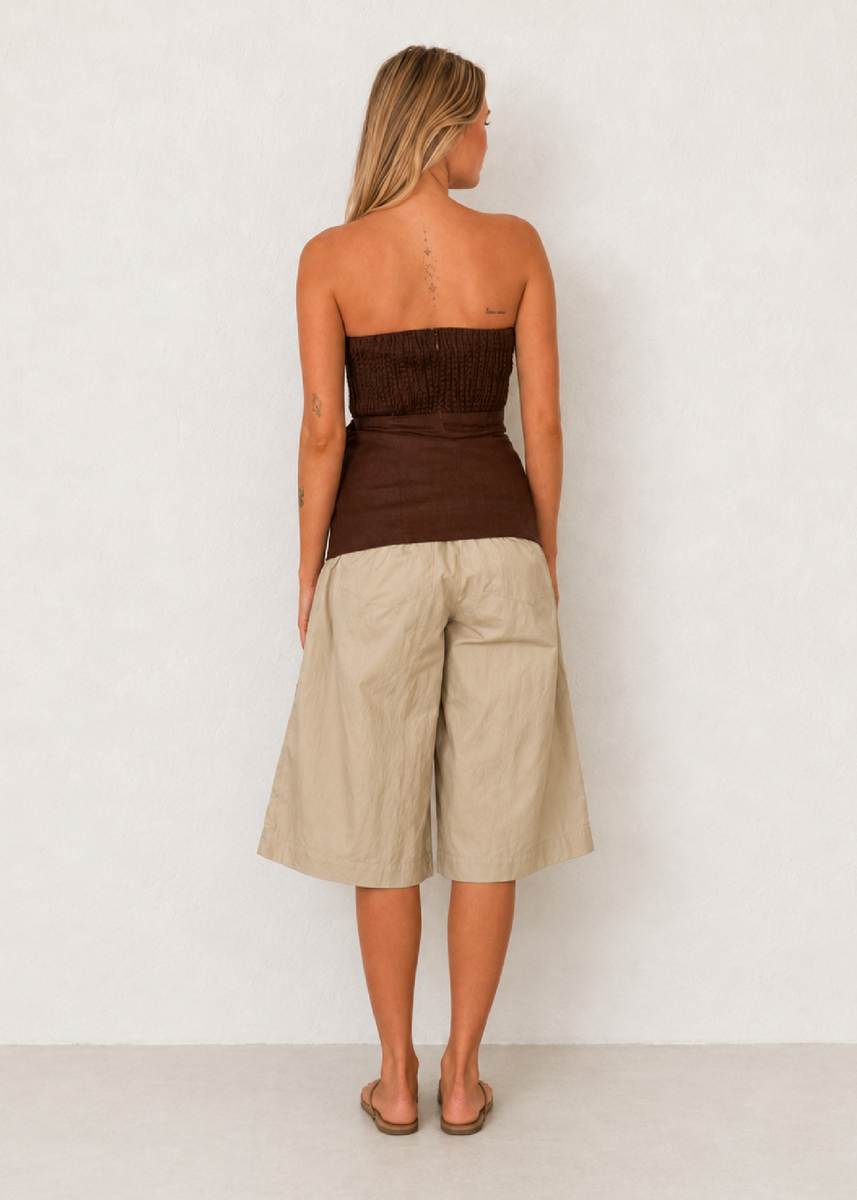 RENATA TOP - CHOCOLATE
