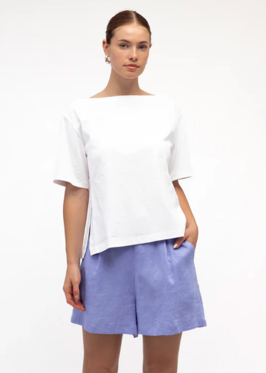 KEENAN SHORT - PERIWINKLE