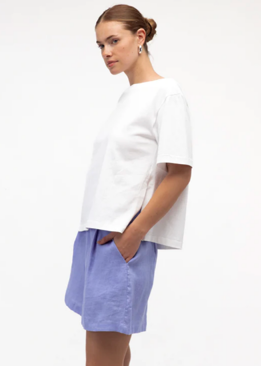 KEENAN SHORT - PERIWINKLE