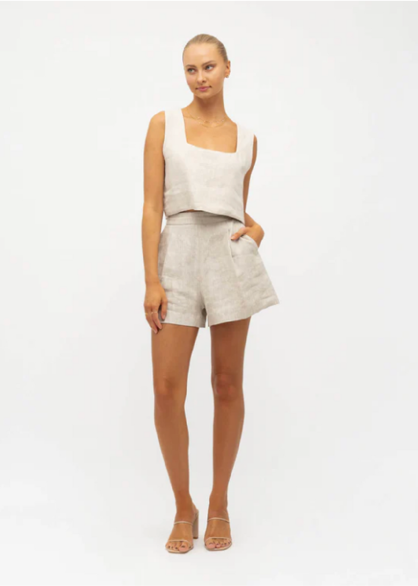 KEENAN SHORT - OATMEAL