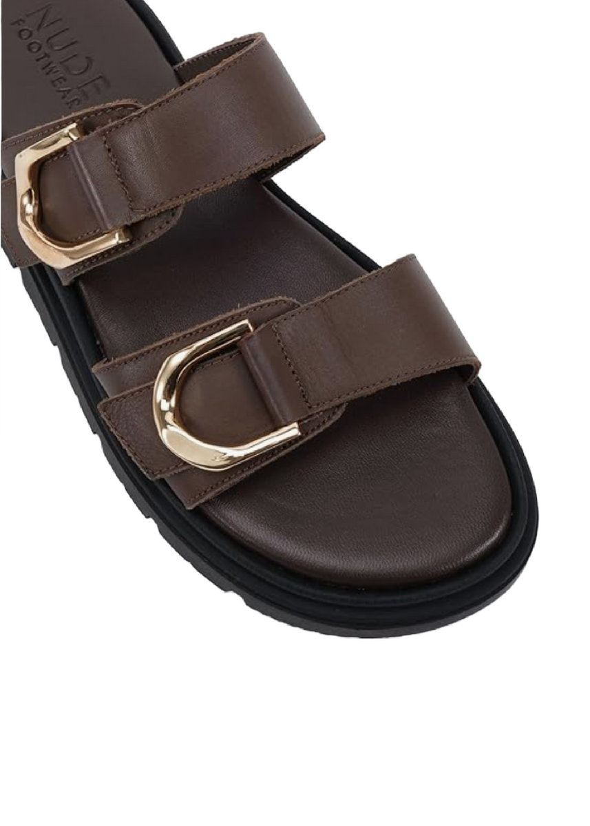 FRIDA SANDALS - CHOCOLATE