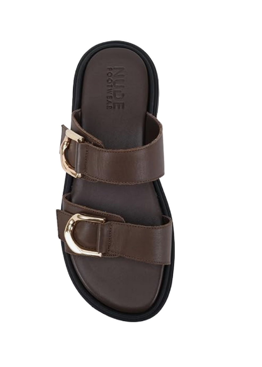 FRIDA SANDALS - CHOCOLATE