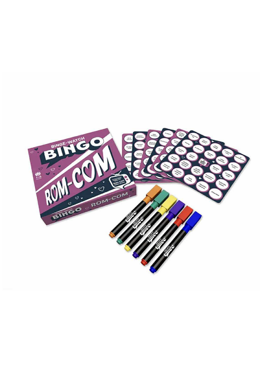 BINGE-WATCH BINGO: ROM-COMS