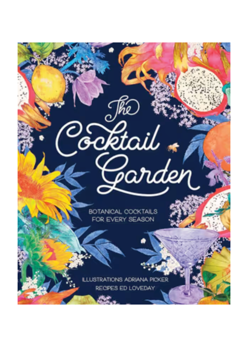 THE COCKTAIL GARDEN by ED LOVEDAY - DARK COVER
