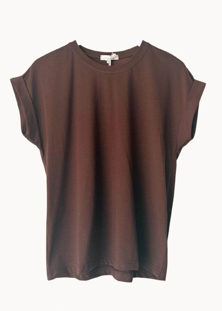 RHODES TEE - CHOCOLATE