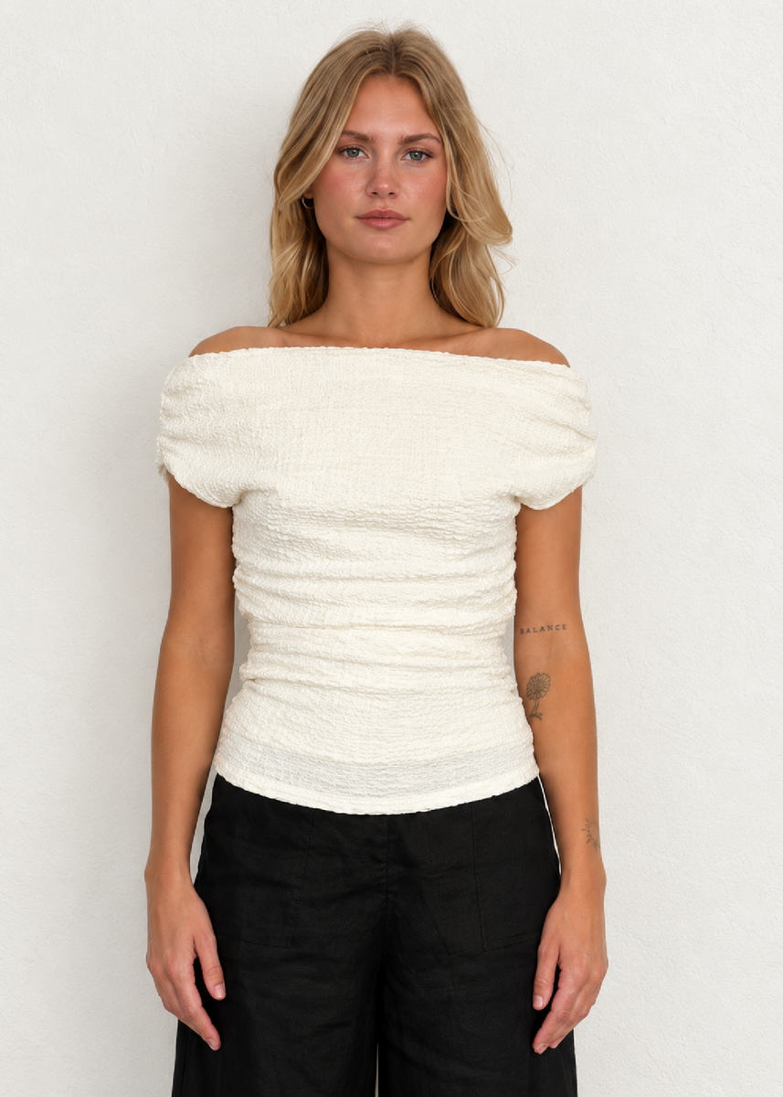 OPAL OFF THE SHOULDER TEE