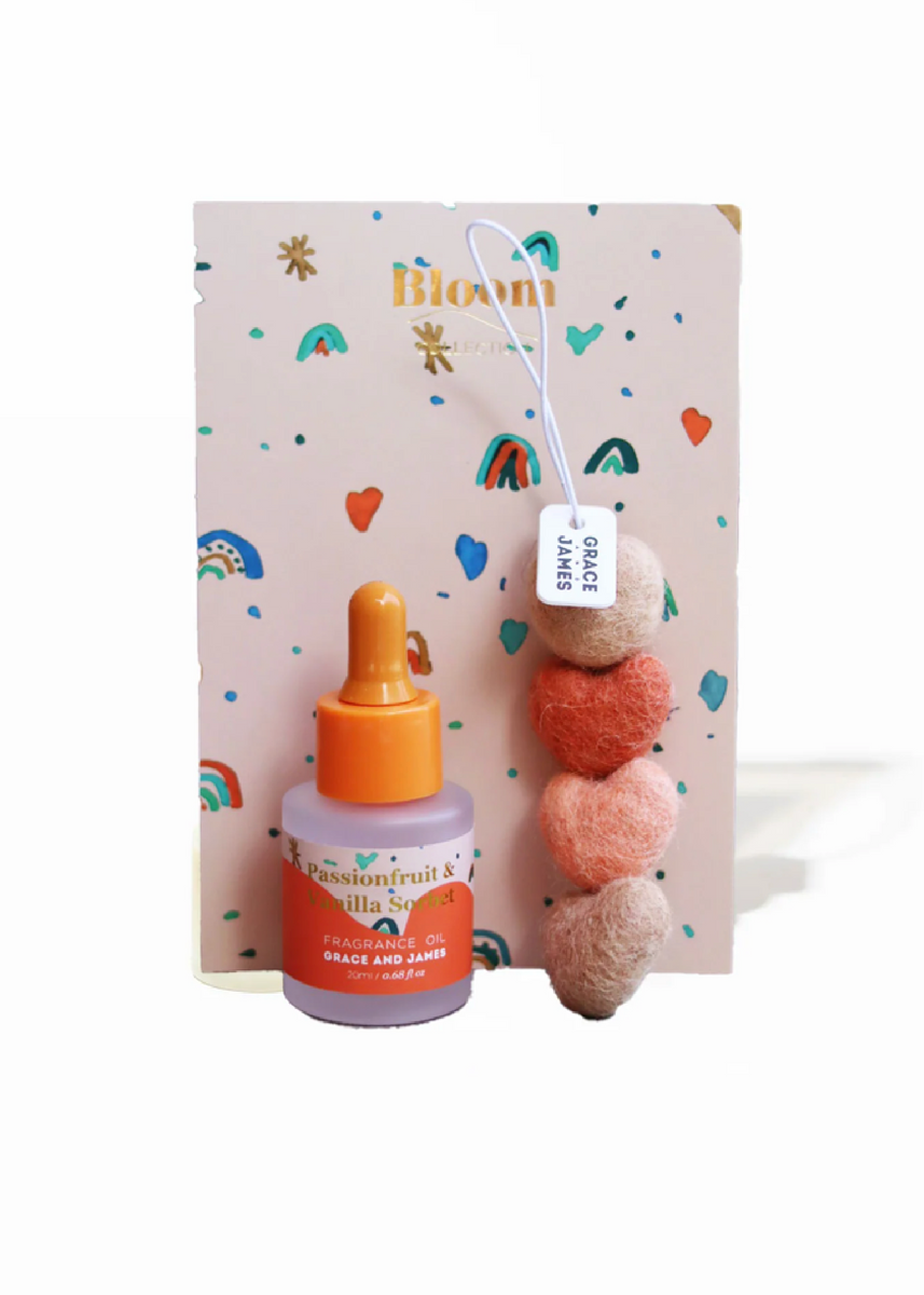 PASSIONFRUIT & VANILLA SORBET HEART FELT AIR FRESHENER