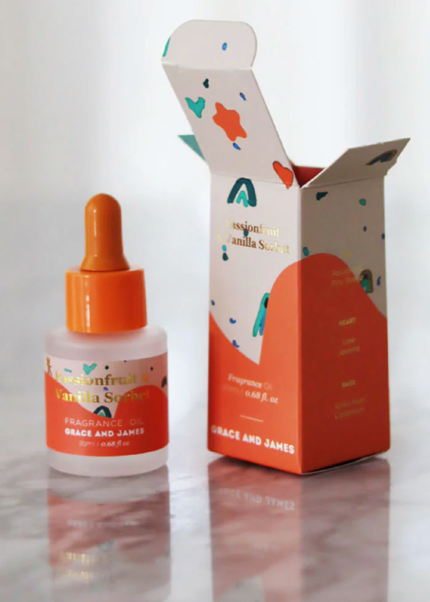 PASSIONFRUIT & VANILLA SORBET HEART FELT AIR FRESHENER