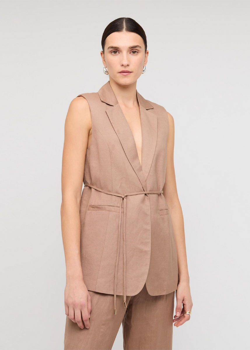 ALCHEMY TIE WAIST VEST