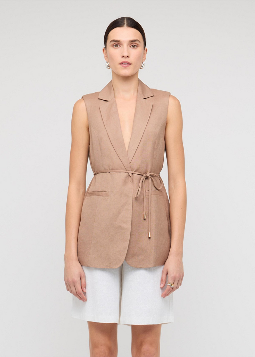 ALCHEMY TIE WAIST VEST