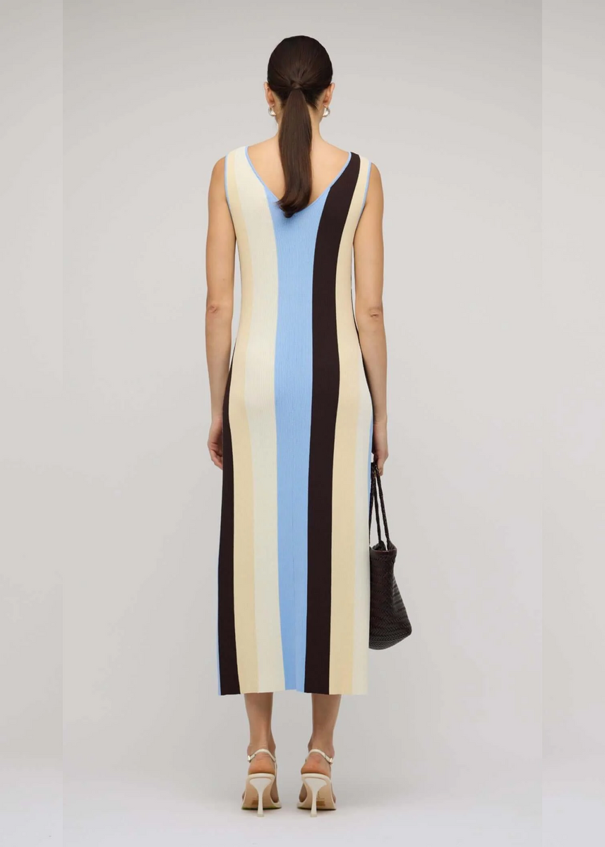ATLAS STRIPE KNIT DRESS